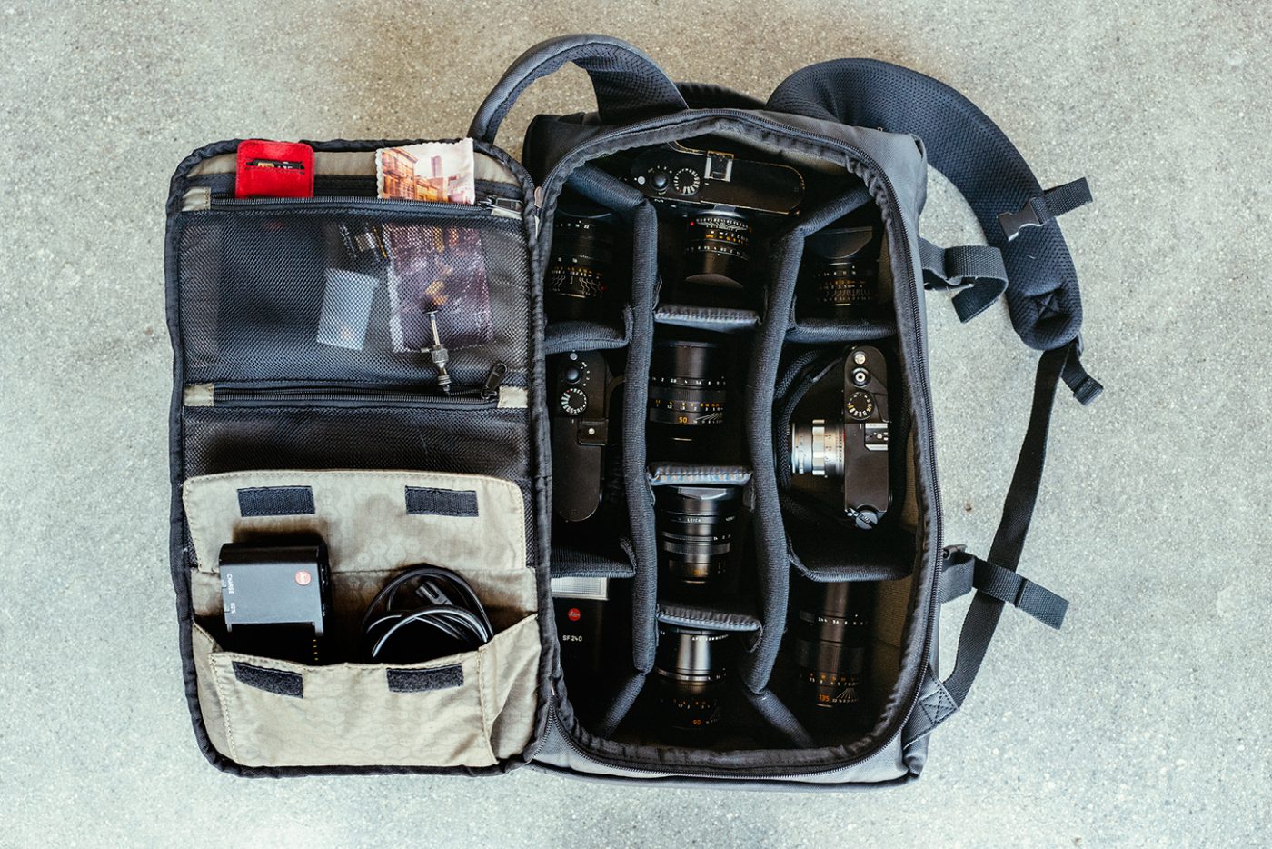 HEX-DSLR-Black-Backpack-Loaded-VanStyles