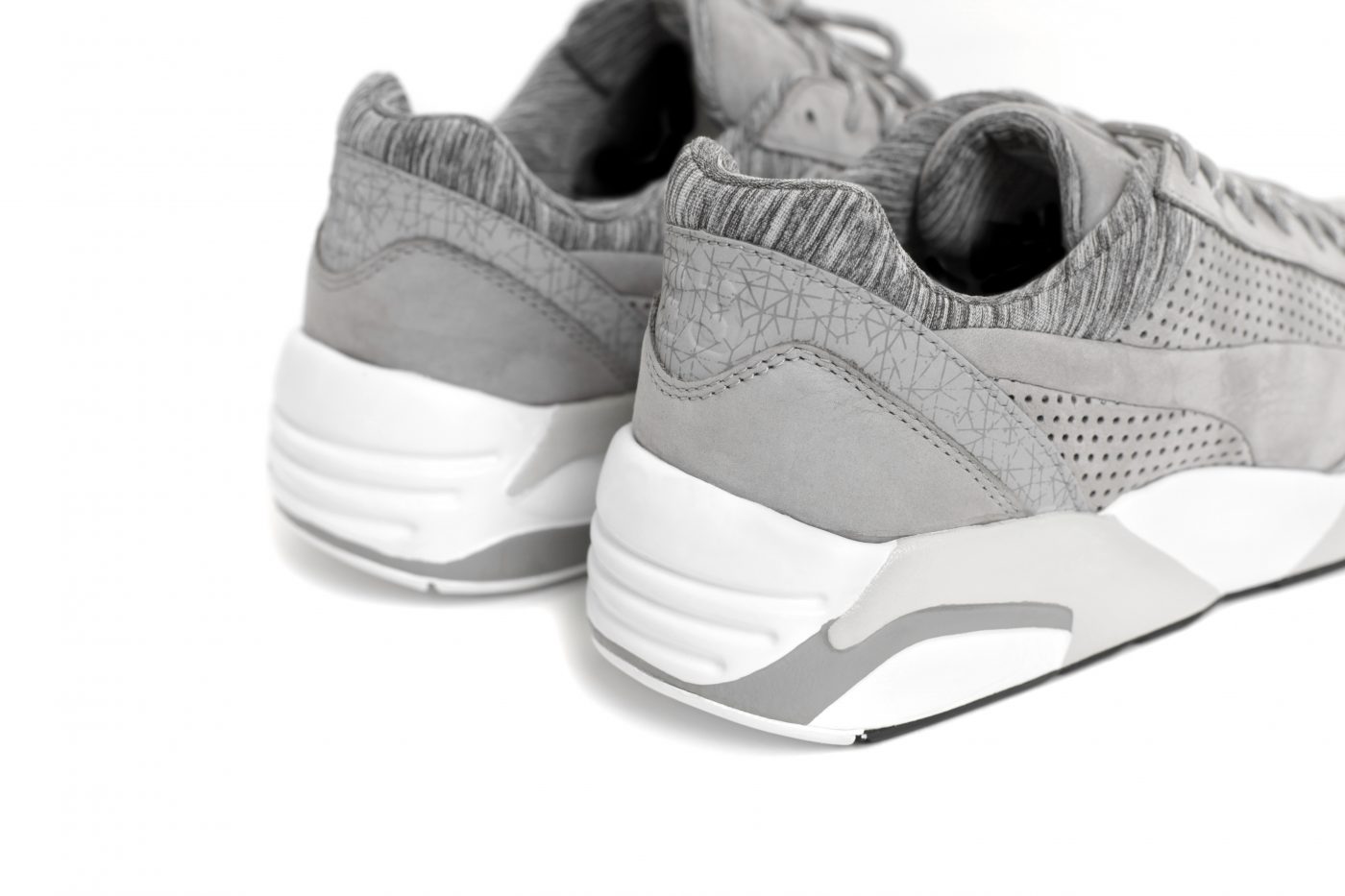 Puma Grey R698 Shoe 3