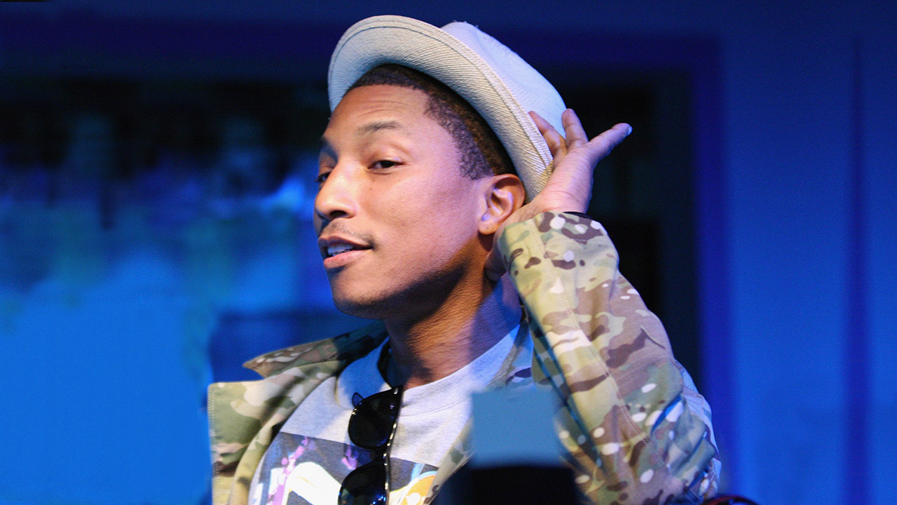 AUSTIN, TX - MARCH 14:  Rapper Pharrell Williams performs onstage at the BET Music Showcase during the 2013 SXSW Music, Film + Interactive Festival at Brazos Hall on March 14, 2013 in Austin, Texas.  (Photo by Hutton Supancic/Getty Images for SXSW)