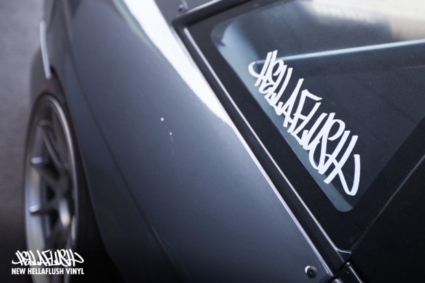 New Products: Hellaflush Tag Vinyl and FD Driver Bumper Stickers ...